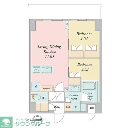 LIME RESIDENCE KAWAGUCHI EASTの物件間取画像